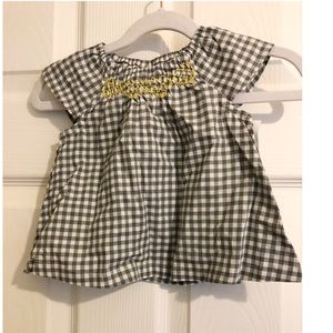 NWT Oshkosh Gingham Set Dress and Bloomers